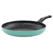 Wholesale - 12" TEAL ALUMINUM OSTER LUNETA FRY PAN SPECKLESS MARBLE W/BAKELITE HANDLE (NON-STICK, 2.0mm) C/P 12, UPC: 085081381170